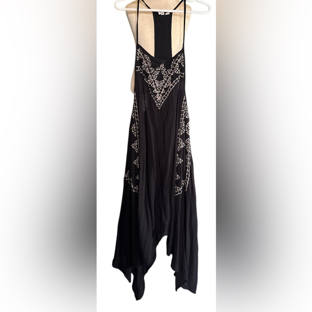 Rip Curl Black Embroidered top